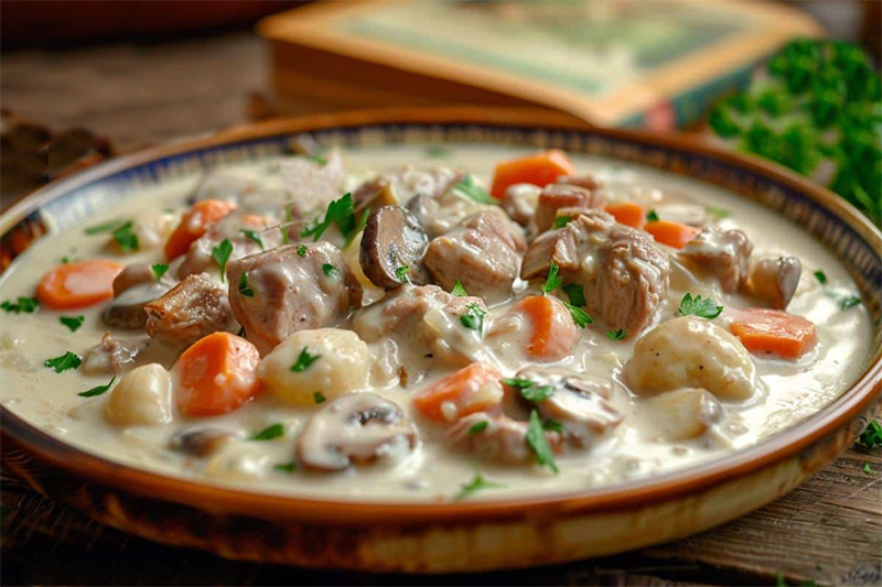 origine de la blanquette de veau