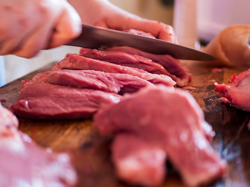 viandes locale au restaurant bouillon de guigamp