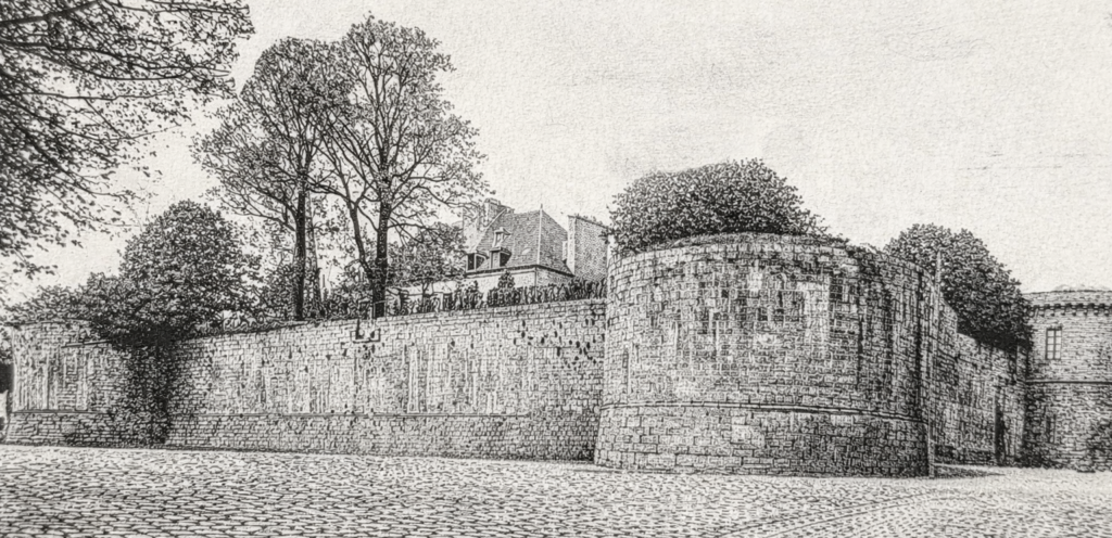 duc de bretagne guingamp et fortifications